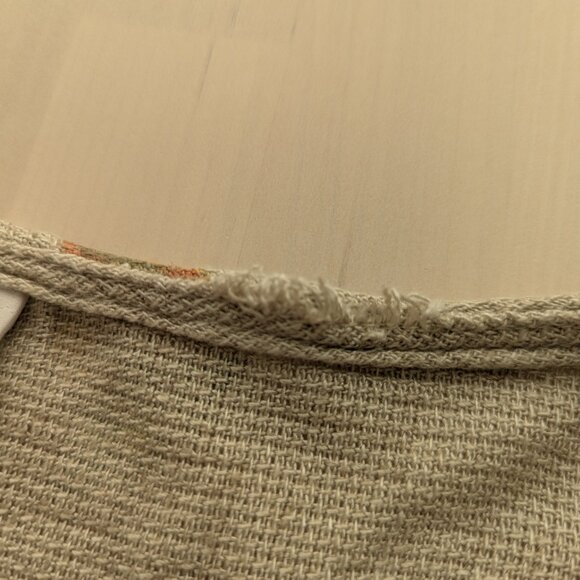 Vintage Linen Blend Maxi Dress - Picture 7 of 7